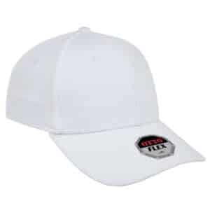 Otto Flex Low Profile Cap White