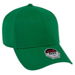 Otto Flex Stretch Cotton Twill Cap Kelly Green