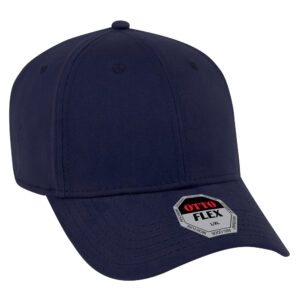 Otto Flex Stretch Cotton Twill Cap Navy