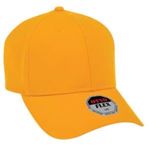 Otto Flex Stretch Cotton Twill Cap Yellow