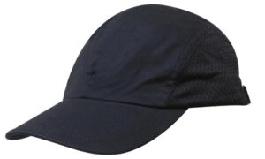Brushed Cotton Running Cap Black