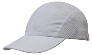 Brushed Cotton Running Cap White