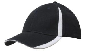 Brushed Heavy Cotton Cap Navy White