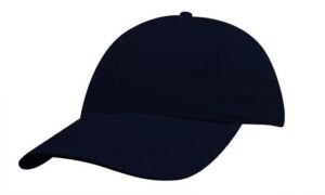 Brushed Heavy Cotton Youth Size Cap Navy