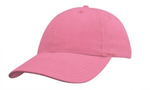 Brushed Heavy Cotton Youth Size Cap Pink