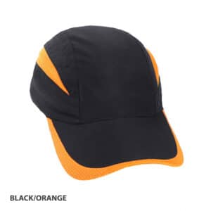 Ezyme Washed Cap black orange
