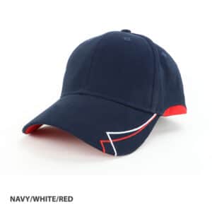 FCAAH340 navy white red