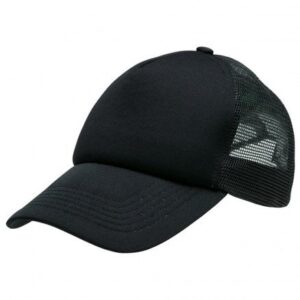 Foam Mesh Trucker Cap Black Black