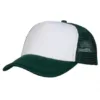 Foam Mesh Trucker Cap Bottle White