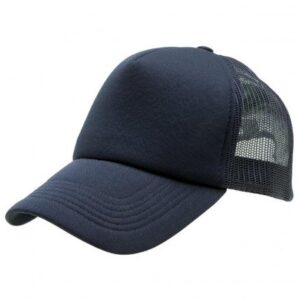 Foam Mesh Trucker Cap Navy