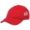 Foam Mesh Trucker Cap Red