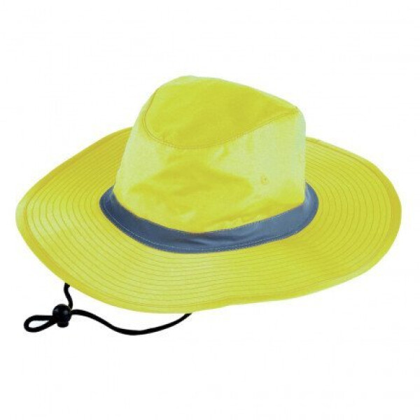 Hi Vis Reflector Safety Hat Yellow