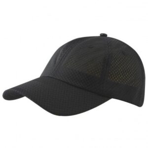 Mesh Sports Cap Black