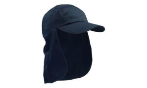 Poly Cotton Legionnaire Hat Navy