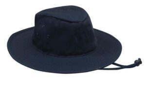 Poly Cotton Slouch Hat Navy