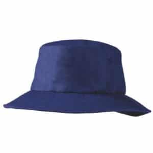 Poly Viscose Bucket Hat Royal