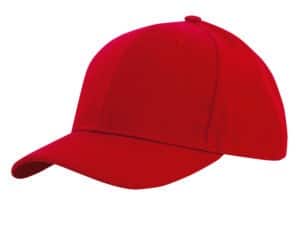 Premium American Twill College Cap Red