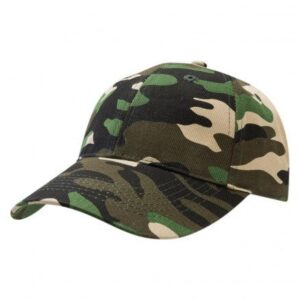 Premium Soft Cotton Cap Camoflauge Green