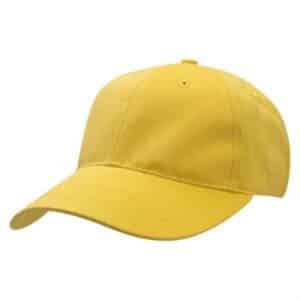 Premium Soft Cotton Cap Mustard