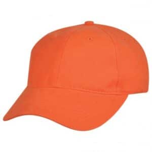 Premium Soft Cotton Cap Orange