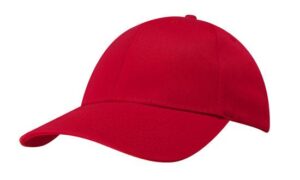 Recycled Earth Friendly Fabric Cap Red