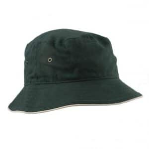 Sandwich Brim Bucket Hat Bottle Natural