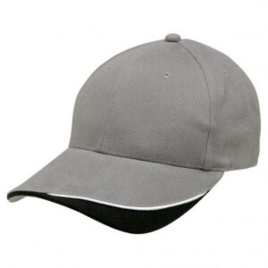 Signature Cap Grey White Black