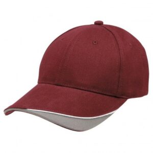 Signature Cap Maroon White Grey