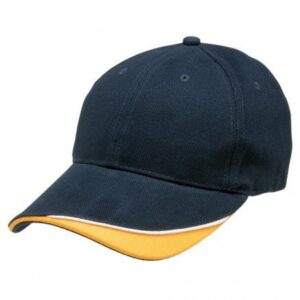 Signature Cap Navy White Gold