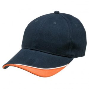 Signature Cap Navy White Orange