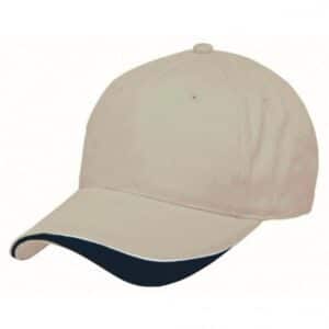 Signature Cap Sandstone White Navy
