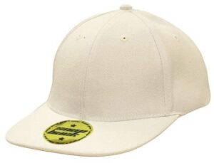 Snap Back Pro Style Premium American Twill Cap White