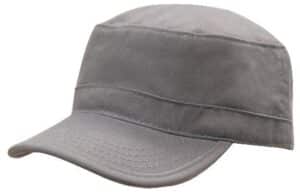 Sports Twill Military Cap Charcoal