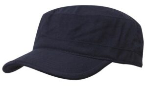 Sports Twill Military Cap Navy