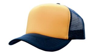 Truckers Mesh Cap Gold Navy