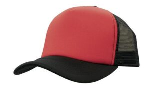 Truckers Mesh Cap Red Black