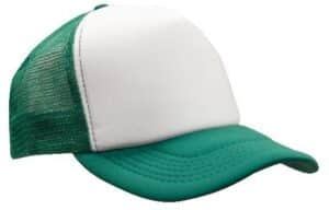 Truckers Mesh Cap White Emerald