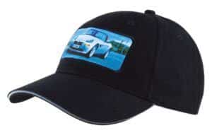 Reflective Sandwich Brushed Heavy Cotton Cap