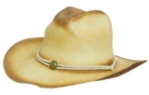 Sprayed Cowboy Straw