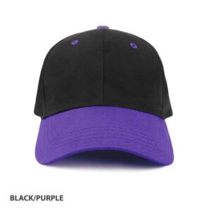 Kids Cap Black_Purple
