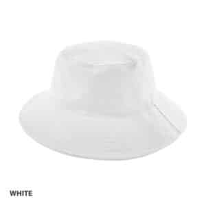 PQ Mesh Bucket Hat white