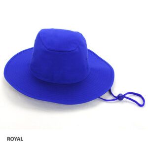 Polycotton Slouch Hat royal