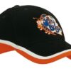 Tri Colour Brushed Heavy Cotton Cap