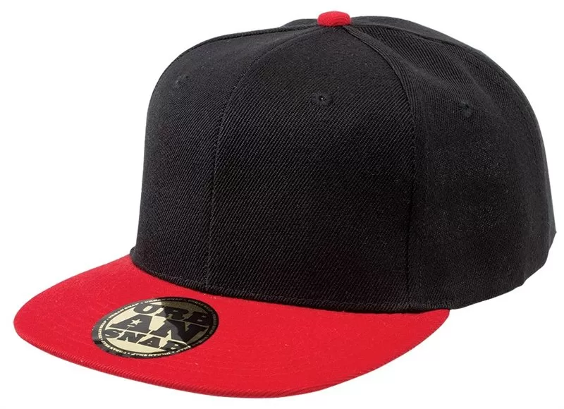 Urban Snap Cap - Black Red