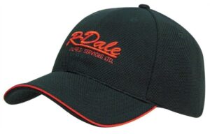 Open Sandwich Double Pique Mesh Cap