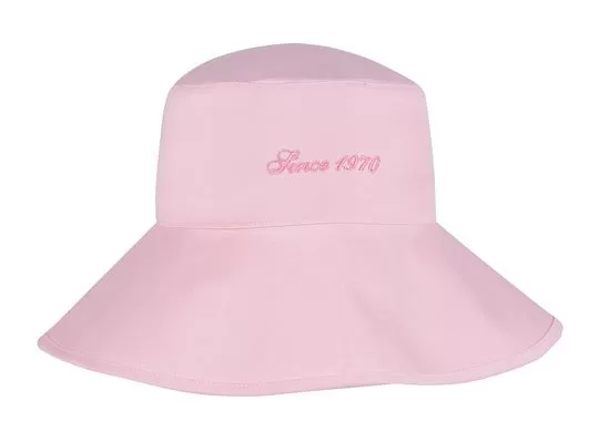 Ladies Pink Bucket Hat