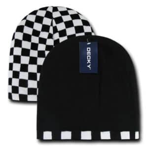Checkered Beanie