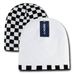 Checkered Beanie