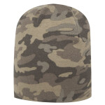 Camouflage Jersey Knit Beanie