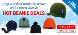 custom beanies hot deals